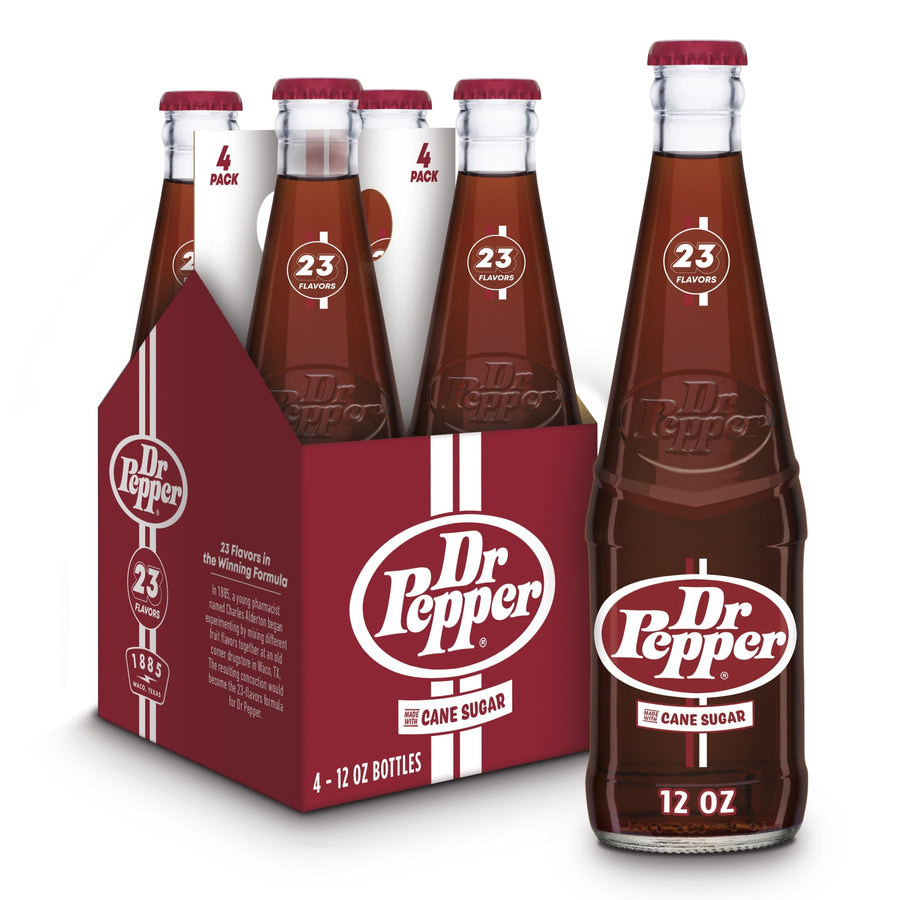Dr Pepper Real Sugar Soda - Premium Pack