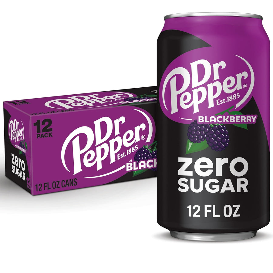 Dr Pepper Blackberry Zero Sugar Soda - Easy Pick