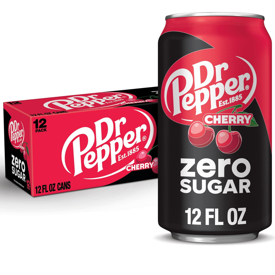 Dr Pepper Cherry Zero Sugar Soda - Lite Choice